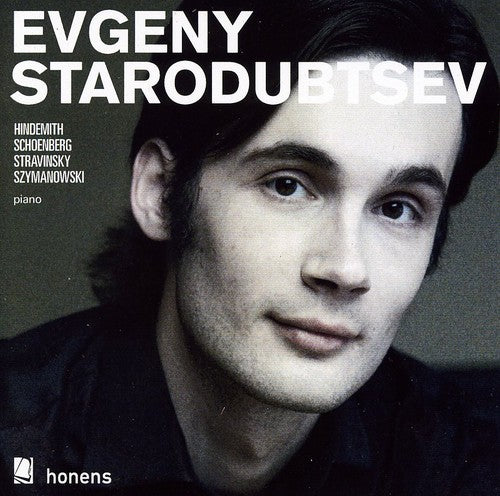 the album cover for Evgeny Starodubtsev - Evgeny Starodubtsev Plays Hindemith & Schoenberg