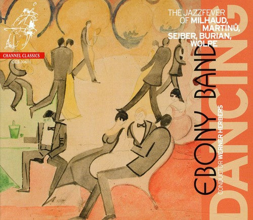 the album cover for Werner Herbers - Dancing: Jazz Fever of Milhaud