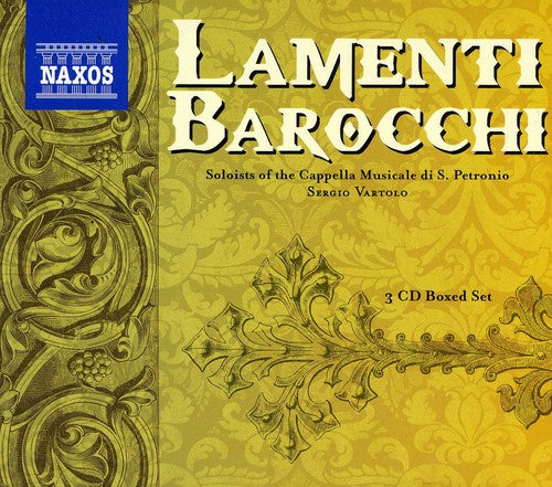 the album cover for Various Artists - Lamenti Barocchi / Various