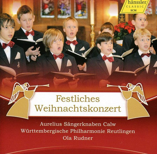 the album cover for Ola Rudner - Festliches Weihnachtskonzert