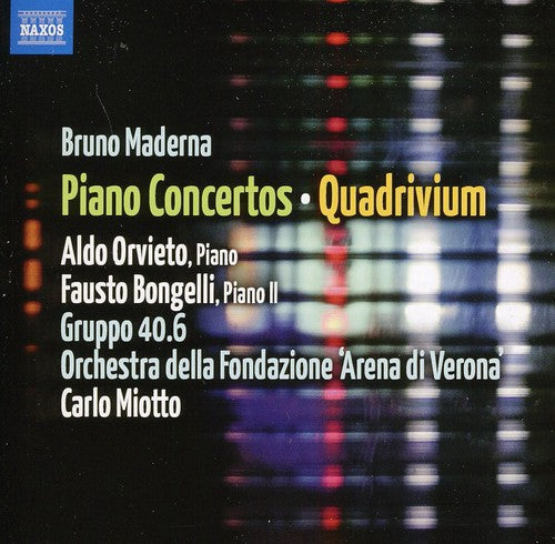Maderna / Orvieto / Bongelli - Piano Concerto / Quadrivium - Music CD