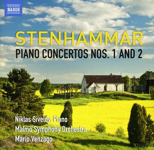the album cover for Niklas Sivelov - Piano Concertos 1 & 2