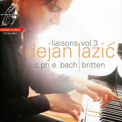 the album cover for Dejan Lazic - Liaisons 3