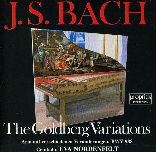 Bach,j.s. / Nordenfelt - Goldberg Variations - Music CD