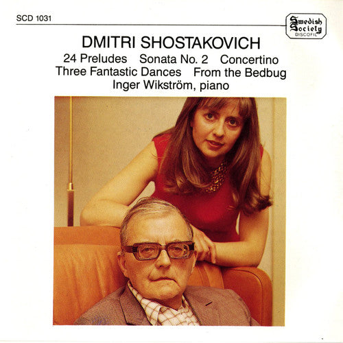 Shostakovich / Wikstrom - 24 Preludes Sonata 2 - Music CD