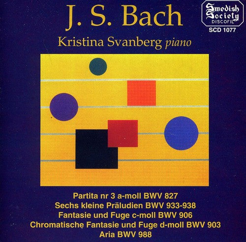 Bach,j.s. / Svanberg - Partita Nr 3 - Music CD