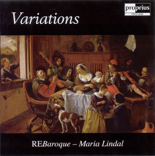 the album cover for Stockholm Baroque Ensemble - Variations