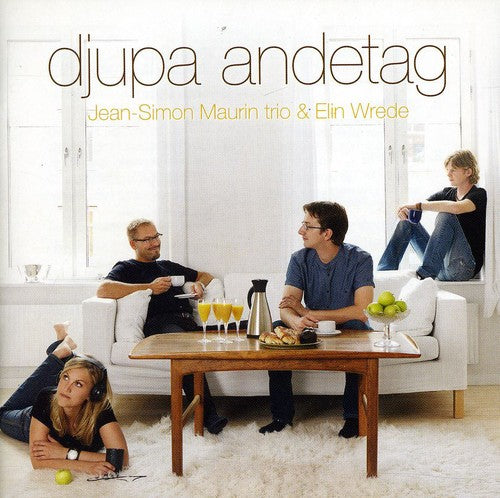 the album cover for Jean-Simon Maurin Trio - Djupa Andetag