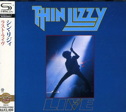 the album cover for Thin Lizzy - LIFE - LIVE