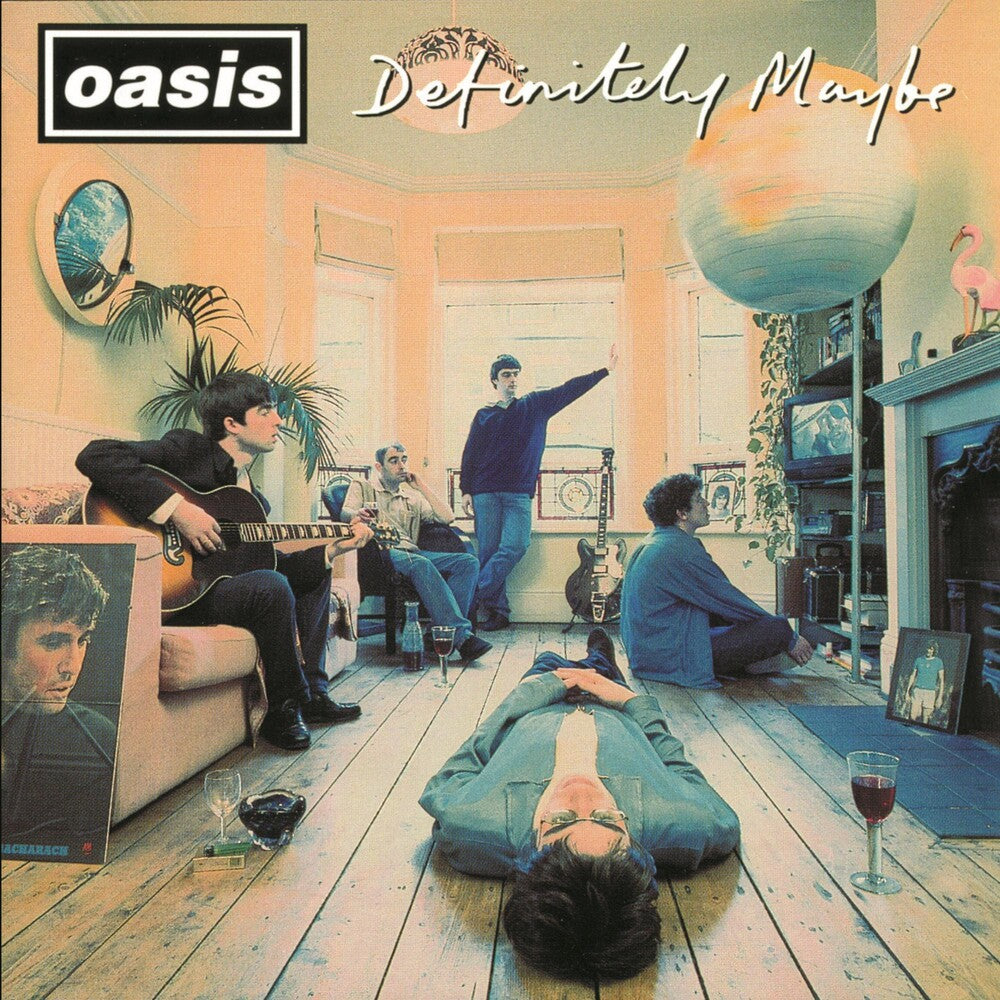 the album cover for Oasis - Definitely Maybe (30th Anniversary Edition)