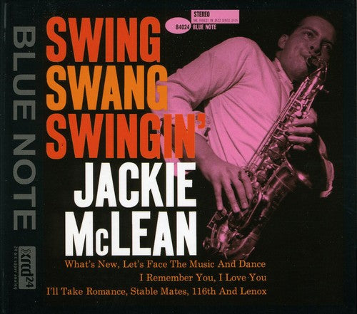 the album cover for Jackie Mclean - Swing, Swang, Swingin