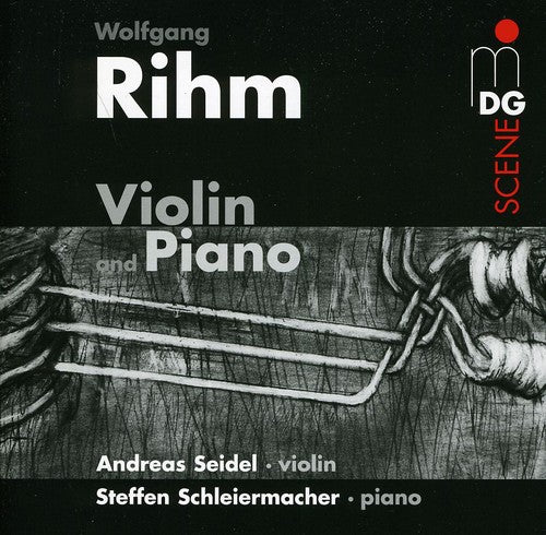 Rihm / Schleiermacher / Seidel - Music For Violin & Piano - Music CD