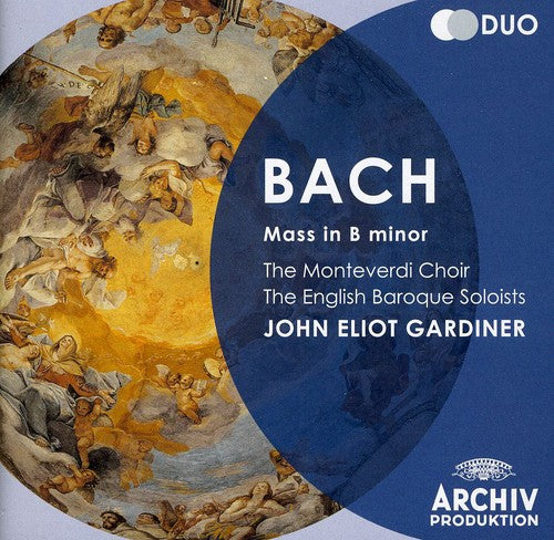 the album cover for English Baroque Soloists John Eliot Gardiner The M - Bach J.S.: Mass In B Minor (Port)