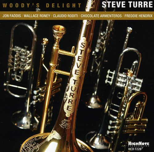 the album cover for Steve Turre - Woody's Delight