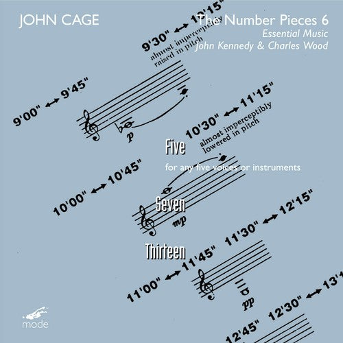 Cage,john - Number Pieces 6: Five / Seven / Thirteen - Music CD