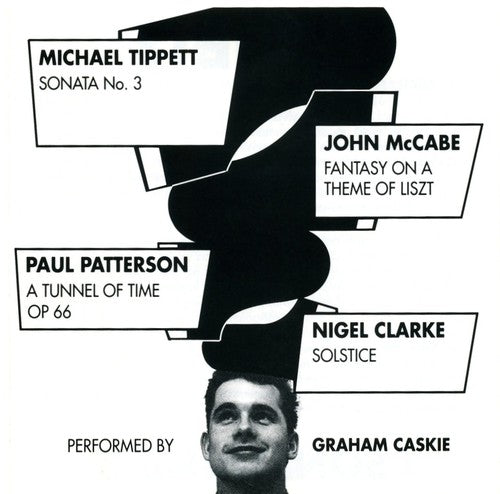 the album cover for Graham Caskie - Piano Works