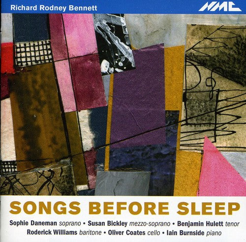 the album cover for Sophie Daneman, soprano - Rodney Bennett-Songs Before Sleep / Various
