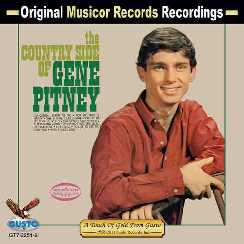 the album cover for Gene Pitney - The Country Side Of Gene Pitney