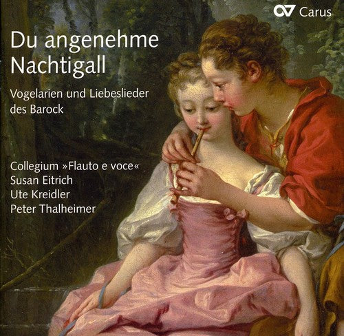 the album cover for Collegium Flauto e Voce - Du Angenehme Nachtigall