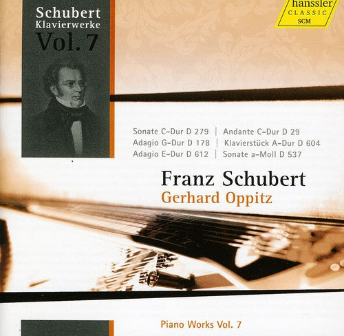 Schubert / Oppitz - Piano Works 7 - Music CD