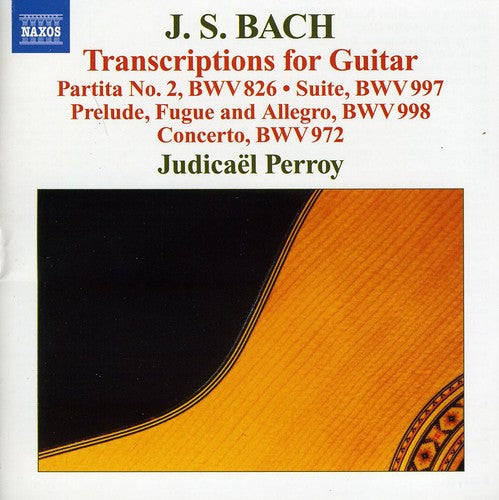 the album cover for Judicael Perroy - Transcriptions for Guitar