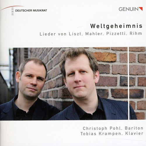 Pizzetti / Rihm / Liszt / Pohl / Krampen - Weltgeheimnis - Music CD