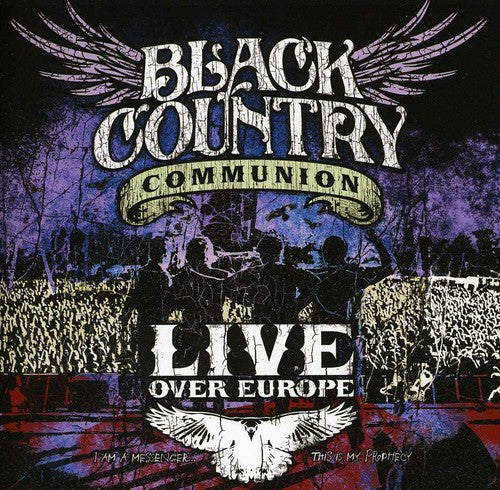the album cover for Black Country Communion - Live Over Europe