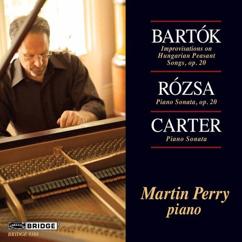Bartok / Carter / Rosza - Martin Perry Plays - Music CD