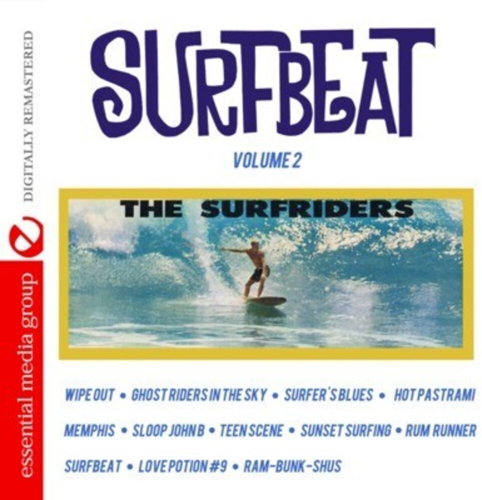 the album cover for Surfriders - Surfbeat Volume 2