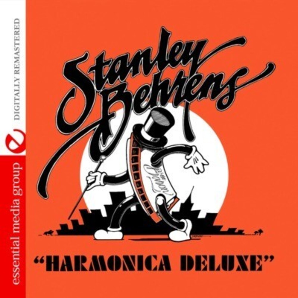 the album cover for Stanley Behrens - Harmonica Deluxe