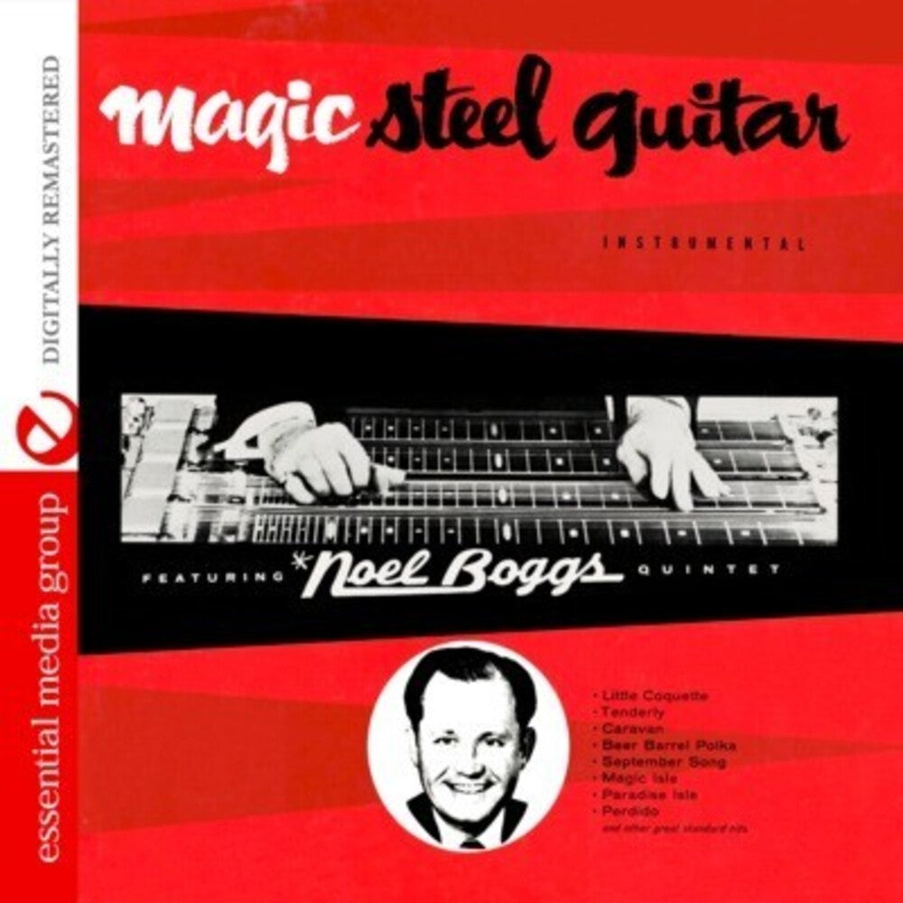 the album cover for Noel Boggs Quintet - Magic Steel Guitar
