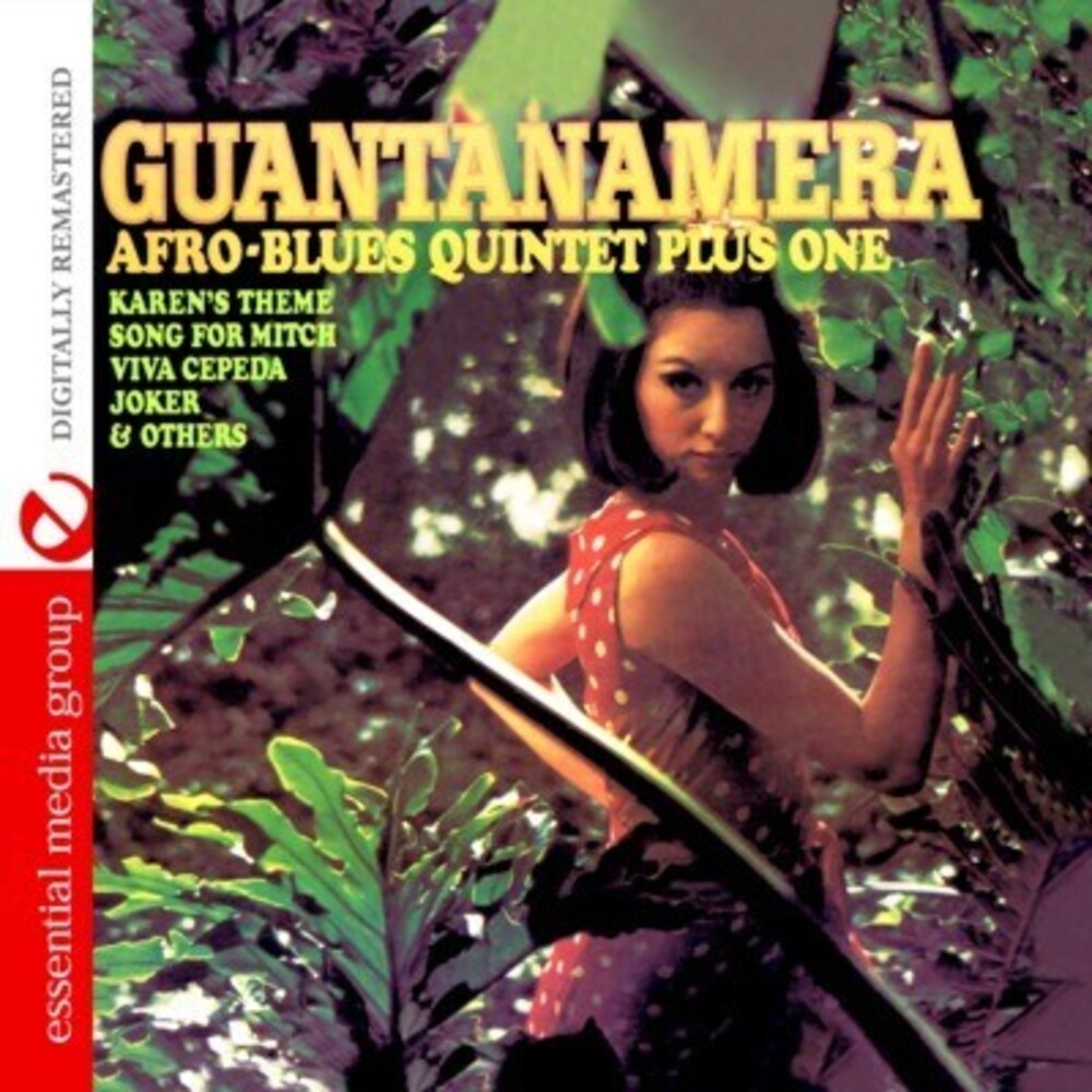 the album cover for Afro Blues Quintet Plus One - Guantanamera