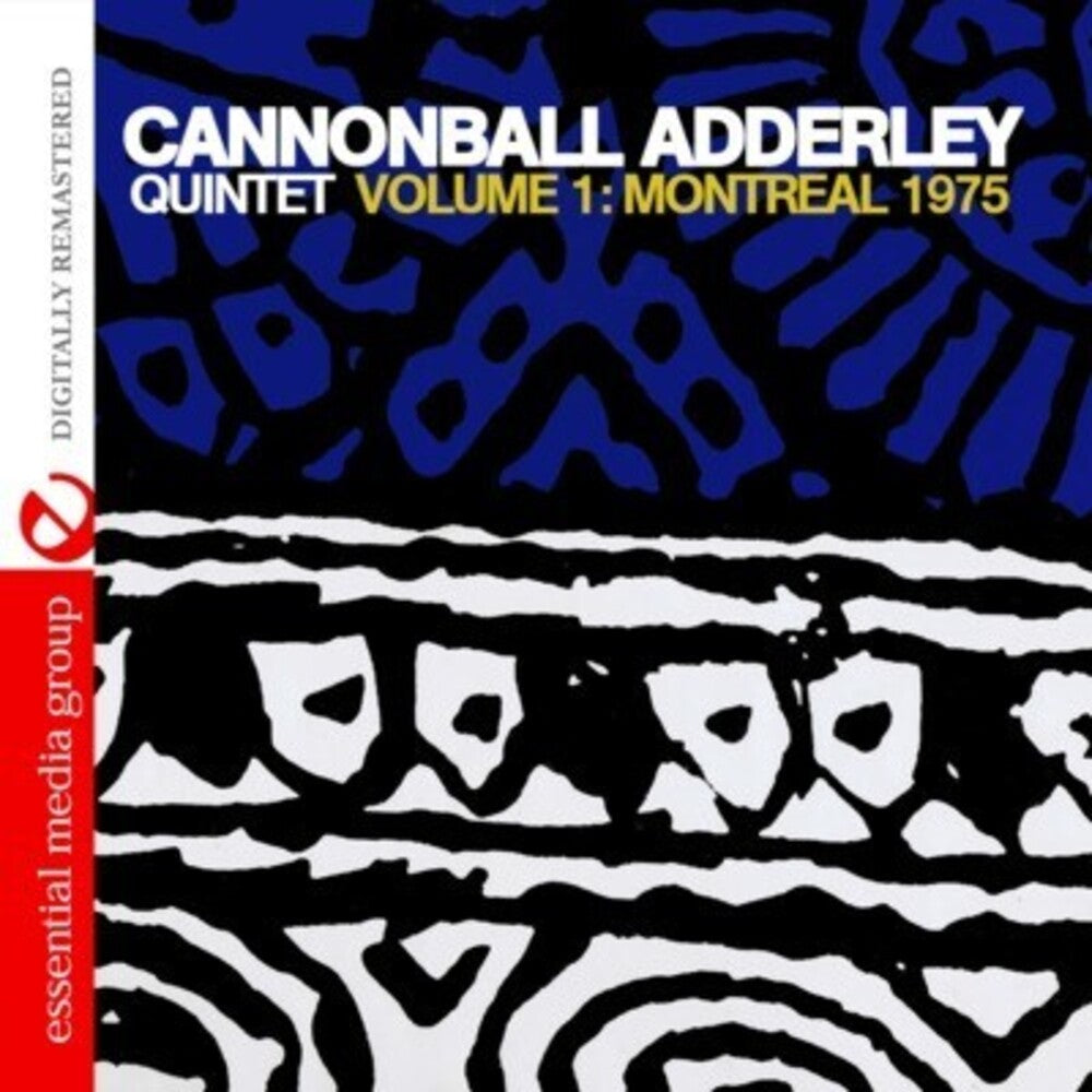 the album cover for Cannonball Adderley Quintet - Volume 1: Montreal 1975