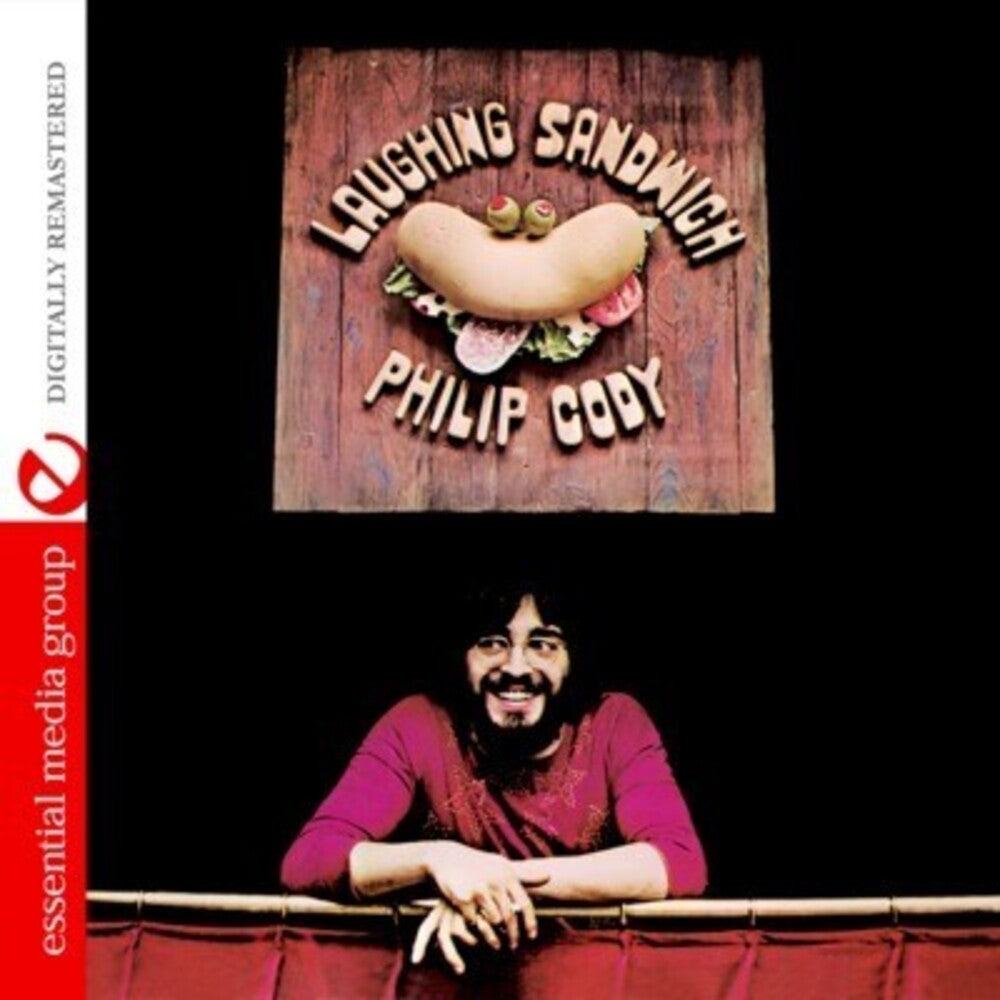 the album cover for Philip Cody - Laughing Sandwich