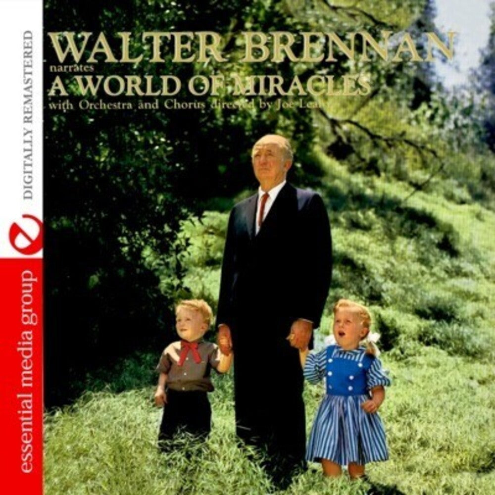 the album cover for Walter Brennan - World of Miracles