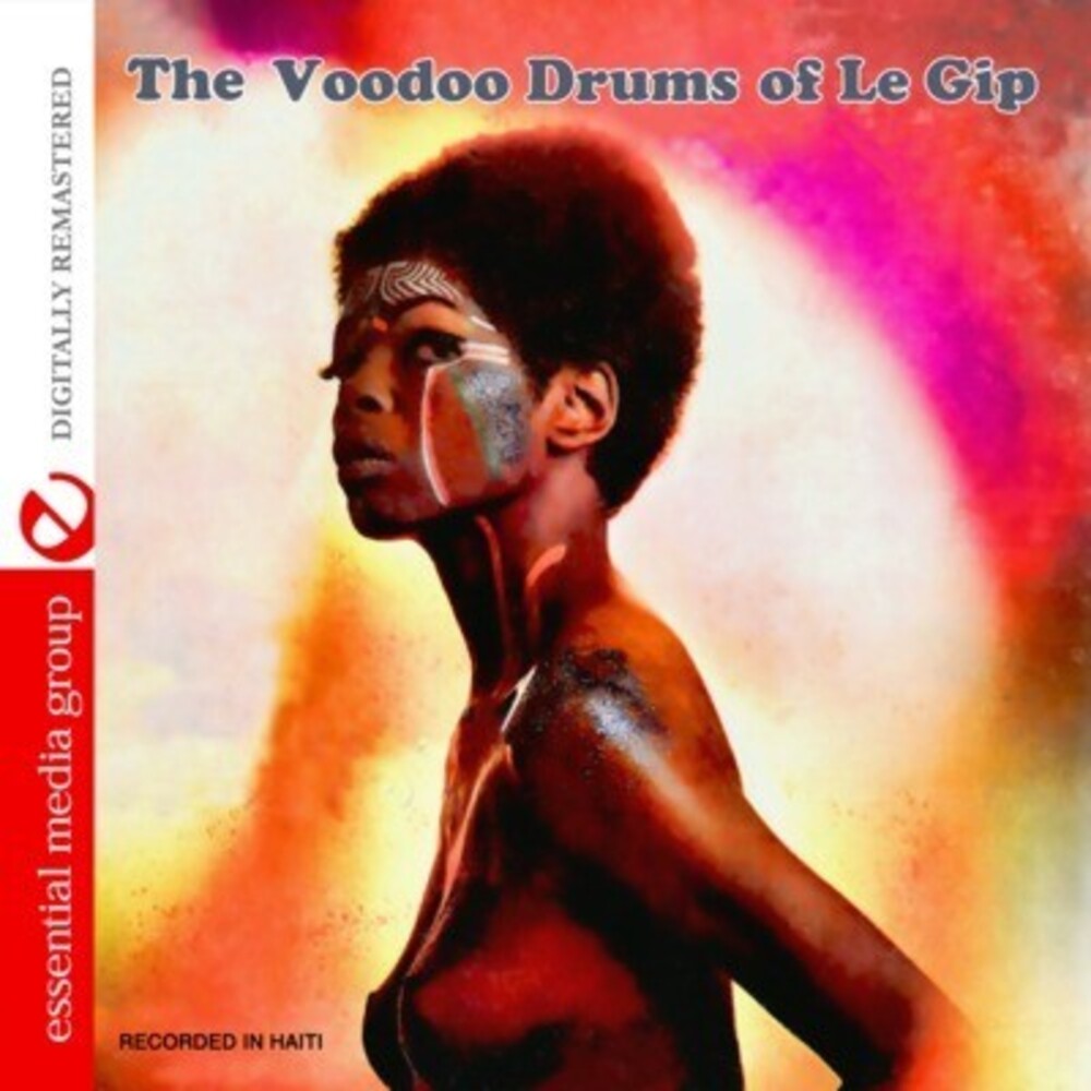 the album cover for Le Gip - The Voodoo Drums of Le Gip
