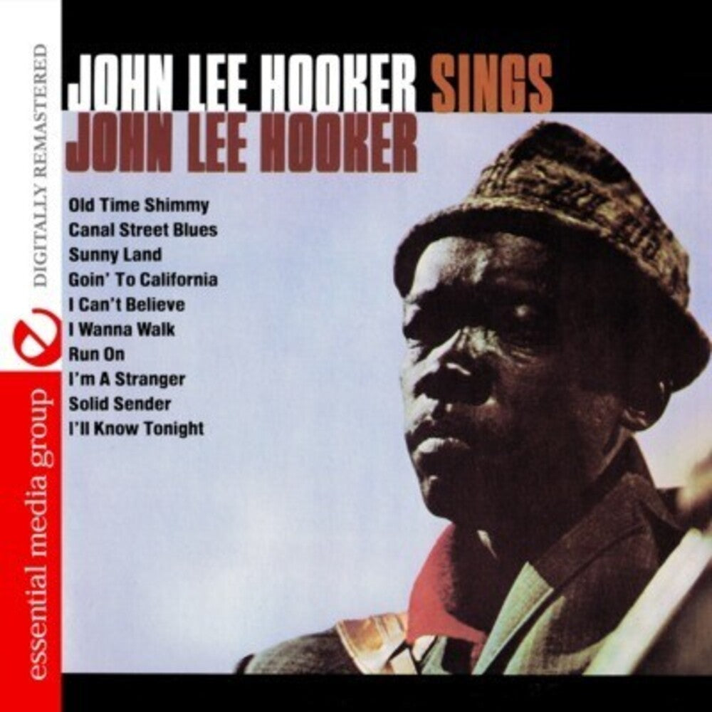 the album cover for John Lee Hooker - Sings John Lee Hooker