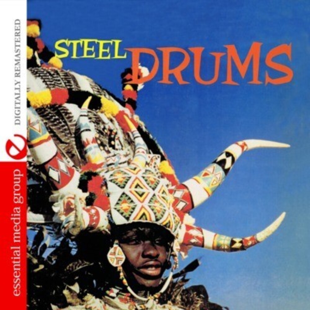 the album cover for Native Steel Drummers - Steel Drums