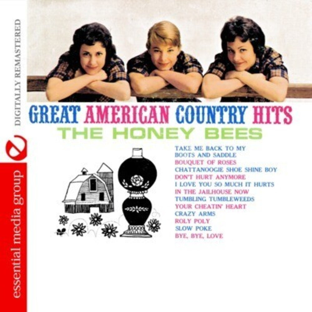 the album cover for The Honeybees - Great American Country Hits