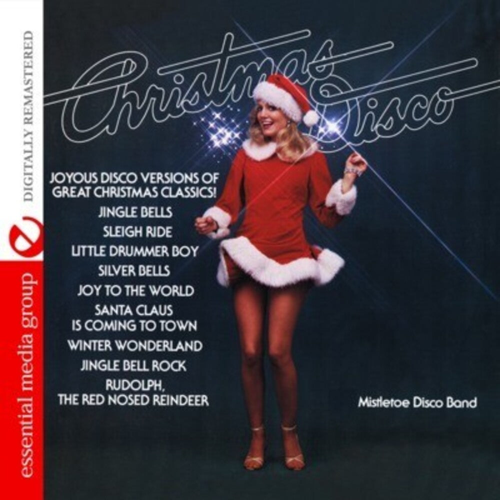 the album cover for Mistletoe Disco Band - Christmas Disco