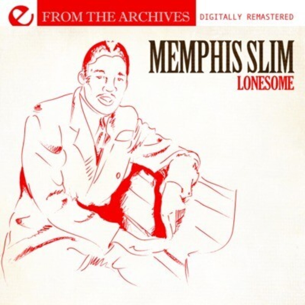 the album cover for Memphis Slim - Lonesome: From the Archives