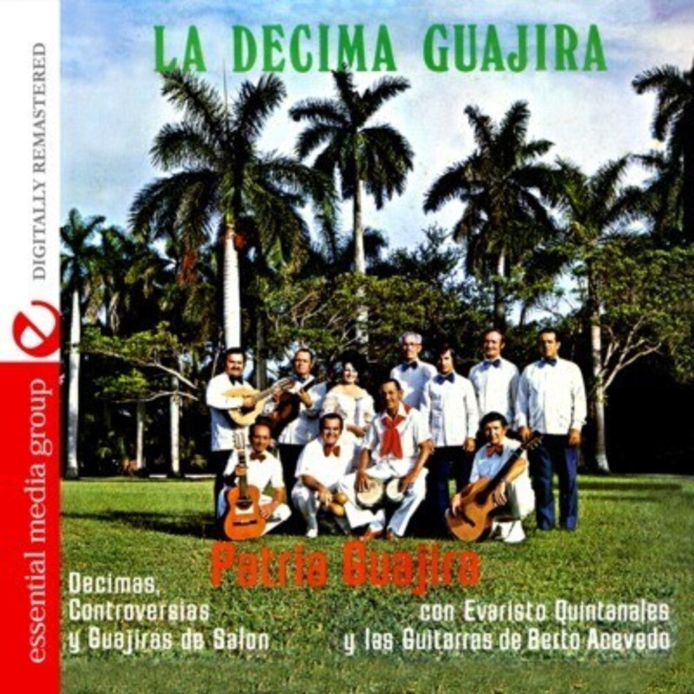 the album cover for Patria Guajira - Decimas Controversias y Guajiras de Salon