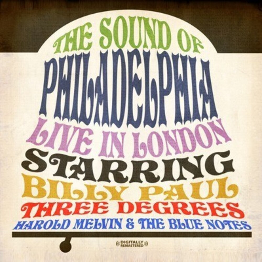 the album cover for Various Artists - Sound of Philadelphia (Live in London)