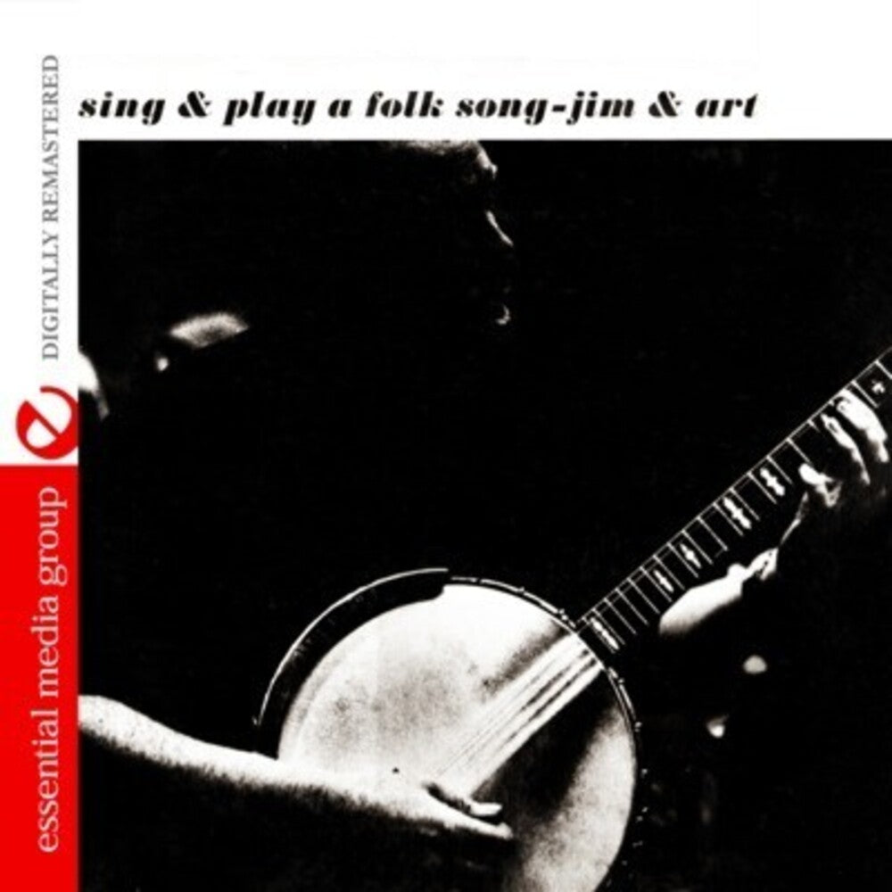 the album cover for Jim Helms - Jim & Art Sing and Play a Folk Song