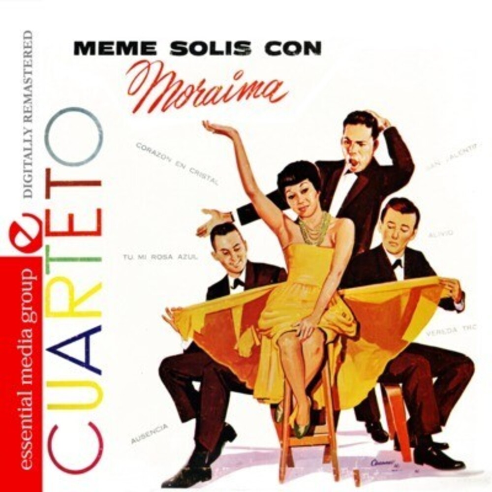 the album cover for Meme Solis Con Moraima - Cuarteto Meme Solis Con Moraima