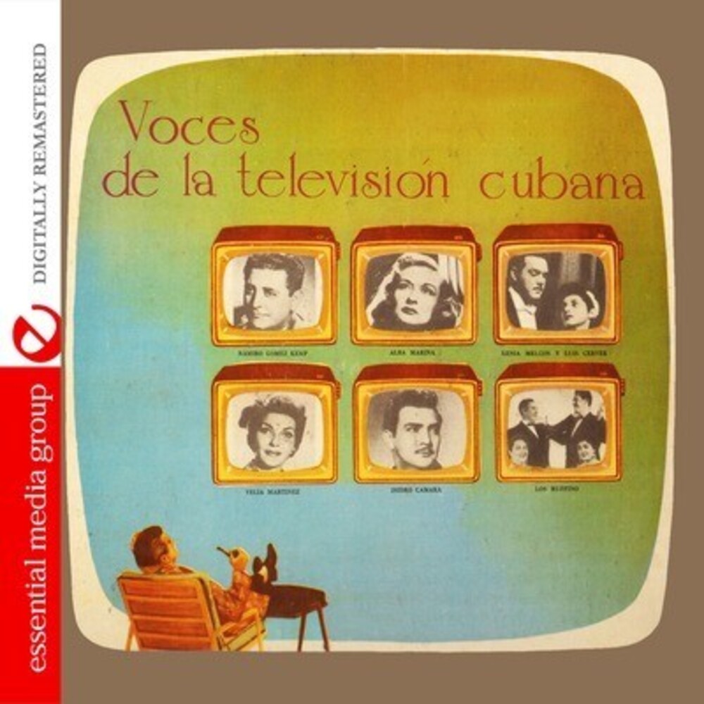 the album cover for Voces De La Television Cubana - Voces de la Televsion Cubana