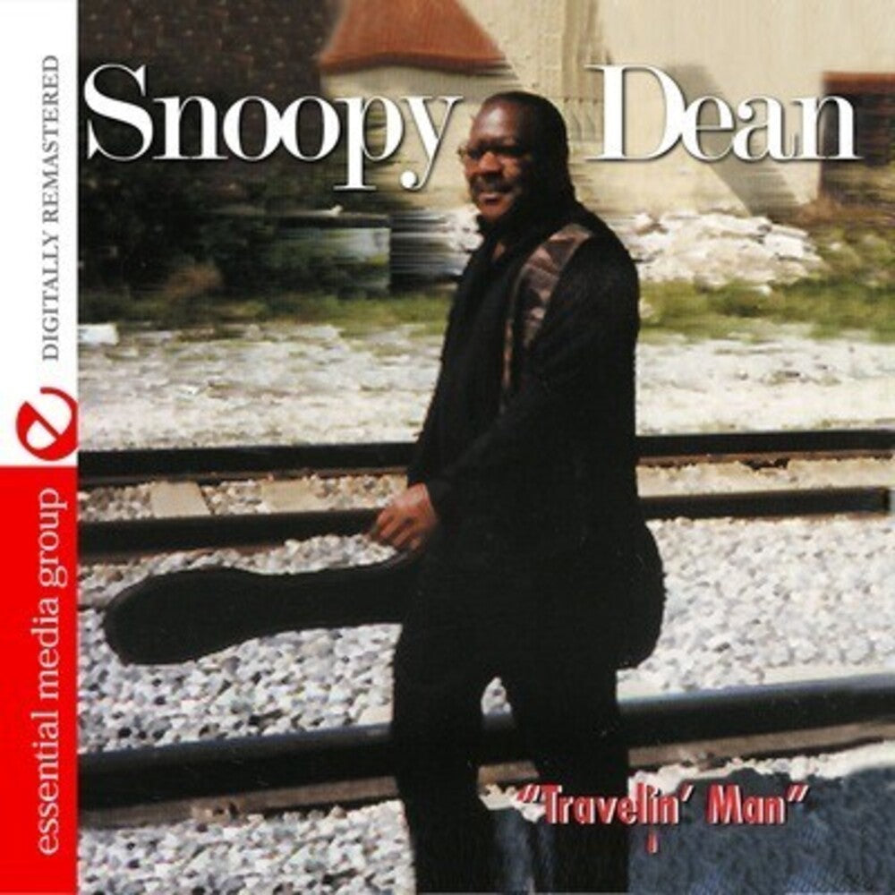 the album cover for Snoopy Dean - Travelin' Man