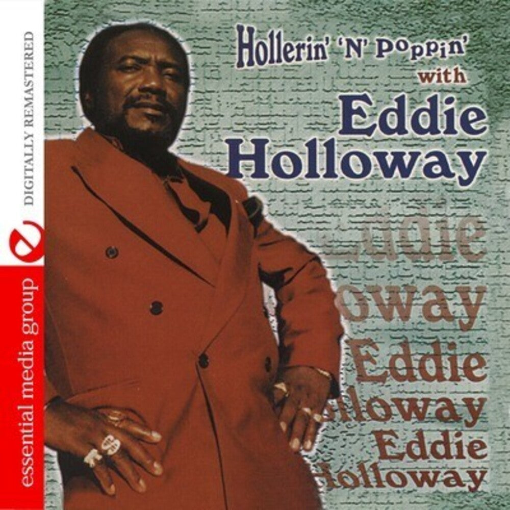 the album cover for Eddie Holloway - Hollerin 'N' Poppin
