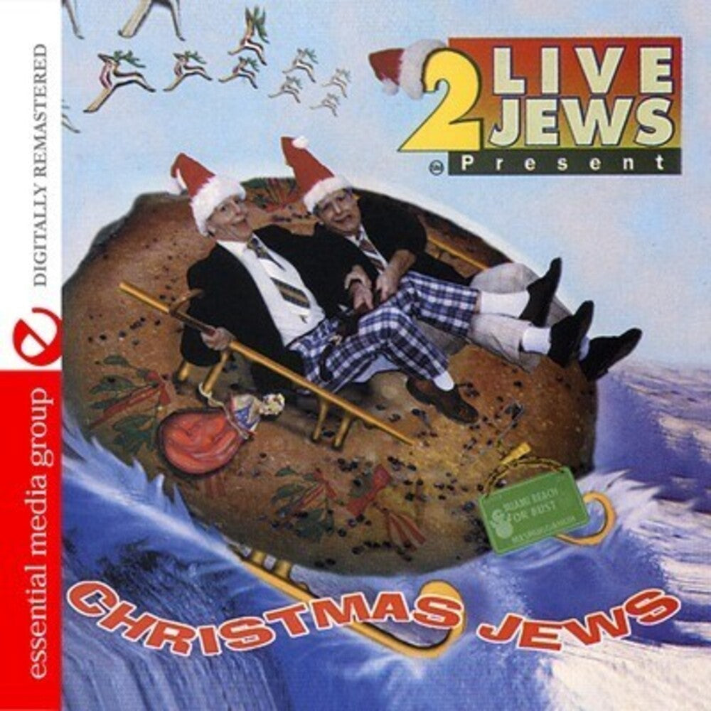 the album cover for 2 Live Jews - Christmas Jews