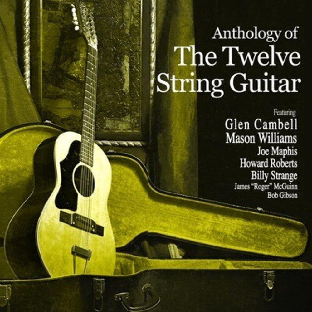 the album cover for Various Artists - Anthology of the Twelve String Guitar